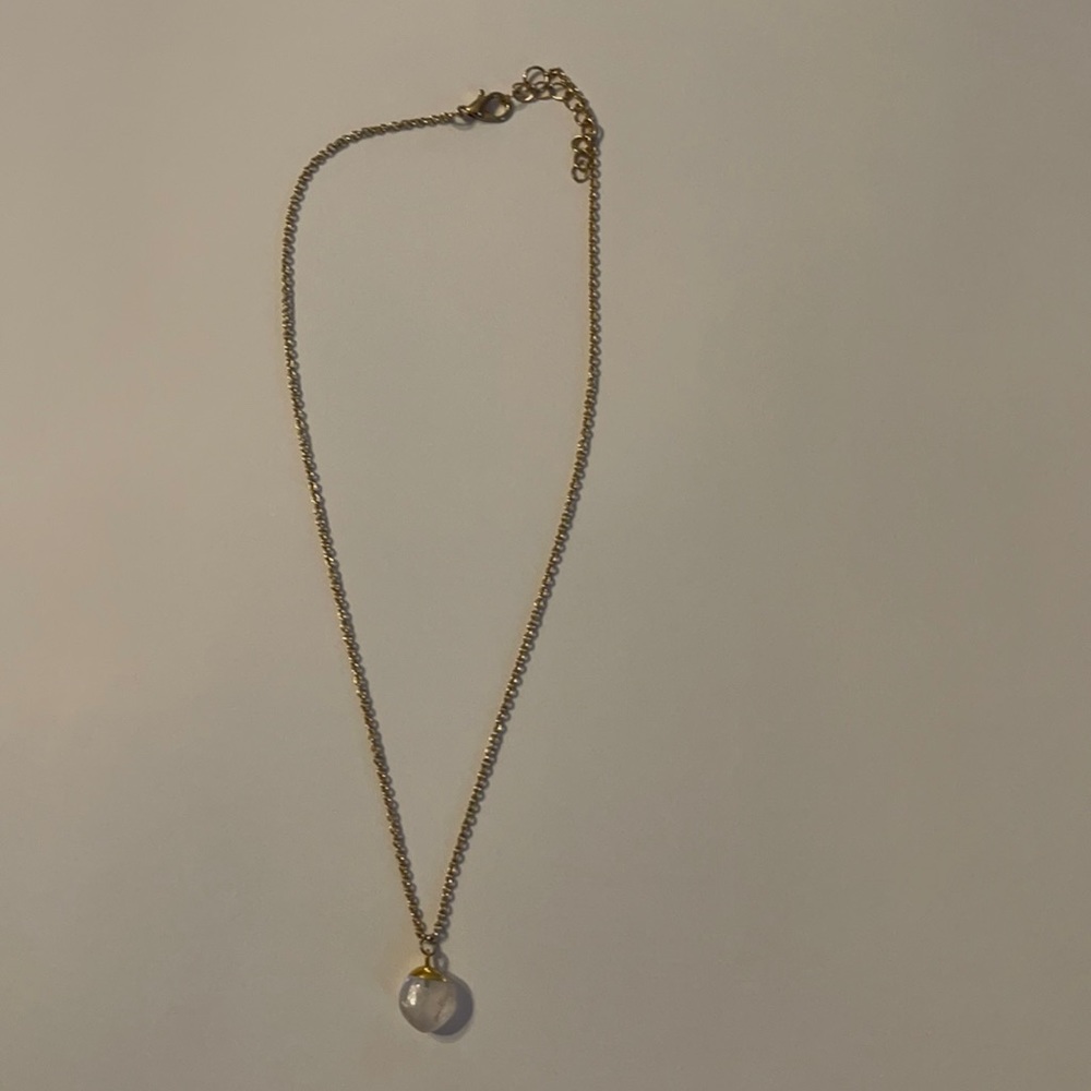 Pink Quartz necklace